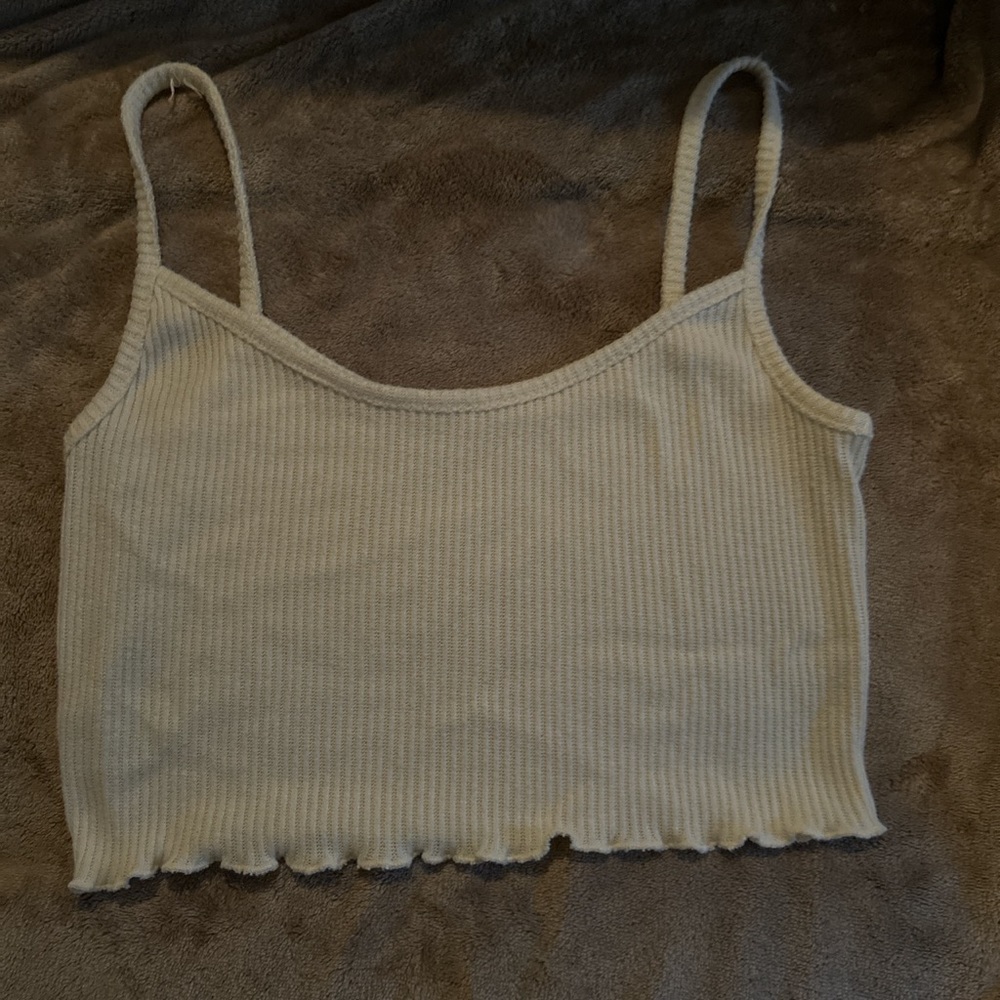 cream cute baby tee